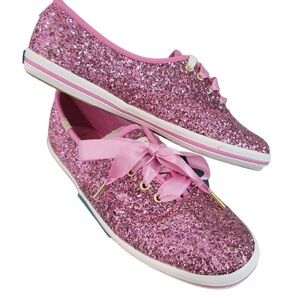 ***SOLD OUT*** Keds x Kate Spade Pink Glitter Shoes